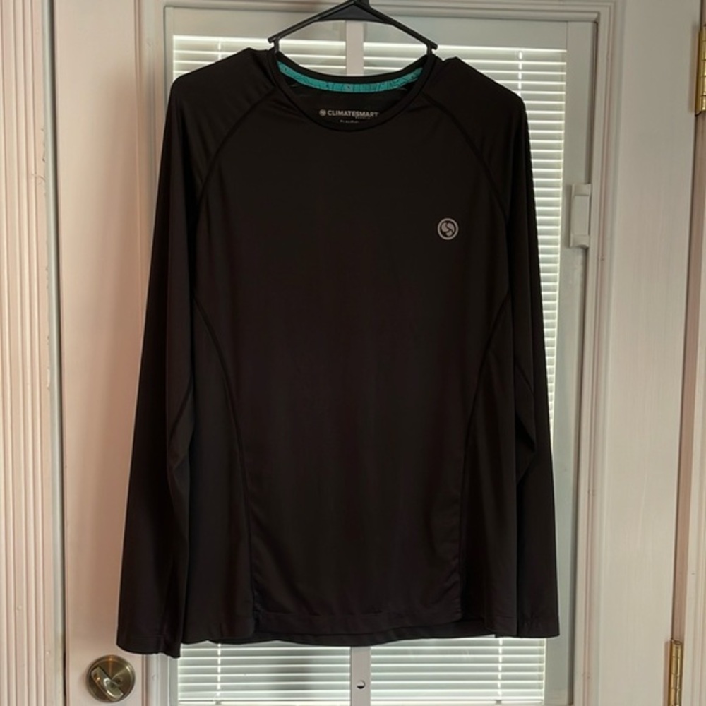 Climatesmart Baselayer FlexFit Lightweight Crew Neck Long Sleeve Large Black